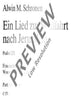 Ein Lied zur Wallfahrt nach Jerusalem - Choral Score