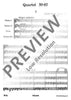 String Quartet D major, "Lerchen" in D major - Full Score