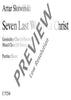 Seven Last Words of Christ - Choral Score