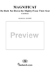 Magnificat: He Hath Put Down the Mighty From Their Seat (Cantilena), Op. 18, No. 13