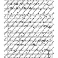 Flüsterfuge und Zirkelkanon - Score and Parts