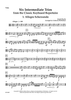 Six Intermediate Trios - From the Classic Keyboard Repertoire - Viola