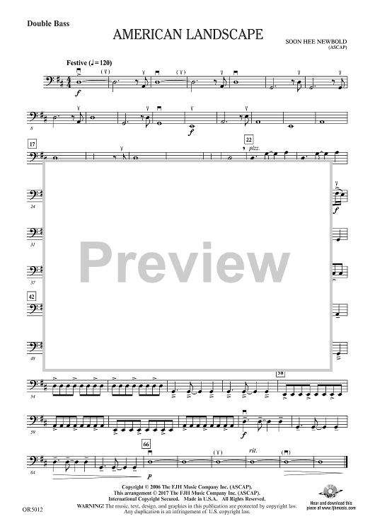 American Landscape - Double Bass