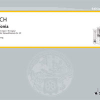 Sinfonia D major - Organ Reduction