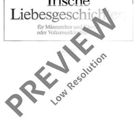 Irische Liebesgeschichten - Choral Score