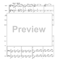 Larghetto and Allegro from Sonata No. 4 - Score