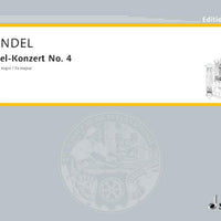 Organ Concerto No. 4 F Major - Organ Reduction