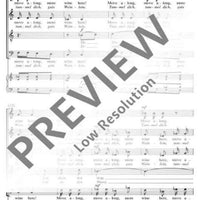 Five Songs on old texts - Choral Score