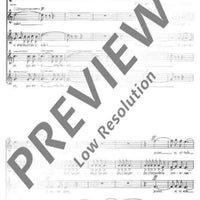 Drei französische Chöre - Choral Score