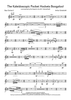 The Kaleidoscopic Pocket Hockets Boogaloo - Bass Clarinet 2
