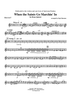When the Saints Go Marchin' In - F Horn