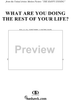 What Are You Doing the Rest of Your Life?
