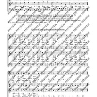 Four-part christmas songs - Choral Score