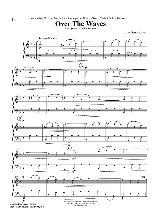 Over The Waves - from Sobre Las Olas Waltzes