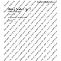 String Sextet op. 1 - Score and Parts