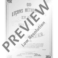 60 lecons méthodiques