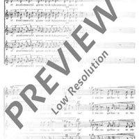 Drei französische Chöre - Choral Score