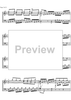 Suite  4 F Major BWV 809 - Score