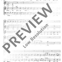 Weihnachtsmotette - Choral Score