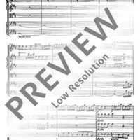 Concerto D Major - Full Score