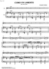 Como un lamento - Score