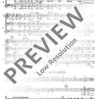 Pfälzische Liedkantate - Choral Score