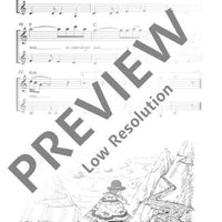 The most beautiful folk songs - Performing Score