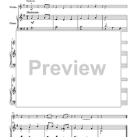 Ten Easy Hymns for Violin and Piano