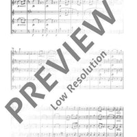 Treulich geführt - Score and Parts