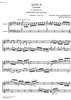 French Suite  6 E Major BWV 817 - Score