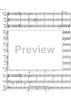 Saul and David - Prelude to Act  2 - Score