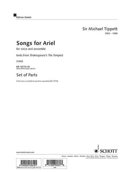 Songs for Ariel - Set of Parts