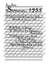 Summer 1955 - Full Score