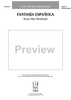 Fantasía española - Score
