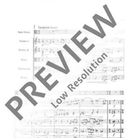 Trauermusik - Full Score