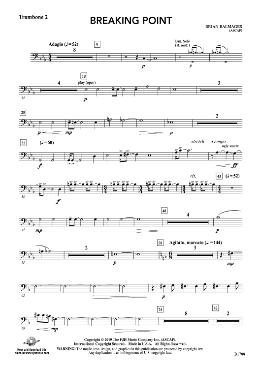 Breaking Point - Trombone 2