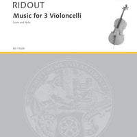 Music for Three Violoncelli - Score and Parts
