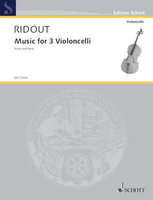 Music for Three Violoncelli - Score and Parts