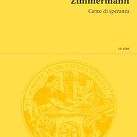 Canto di Speranza - Full Score