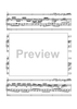 Aria (from Cantata No. 1) - Harpsichord Score
