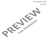 The Phoenix and the Turtle - Choral Score