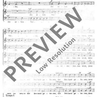 Weihnachtsmotette - Choral Score