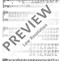 Spanisches Liederspiel - Tenor / Bass