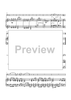 Three Melodies - Piano Score