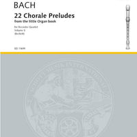 22 Chorale Preludes - Performing Score