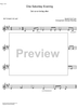 One Saturday Evening - Bb Trumpet (Alternate)