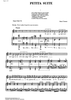 Petita suite - Score