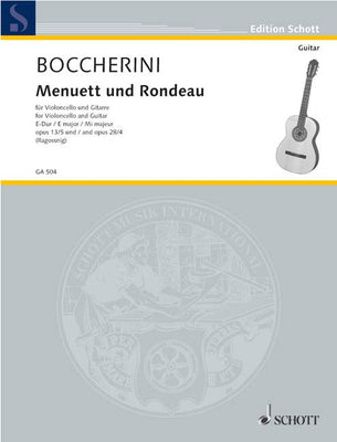 Menuett aus dem Streichquintett E-Dur und Rondeau aus dem Streichquintett C major