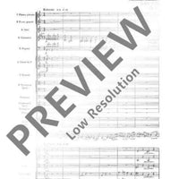 Concerto A minor - Full Score