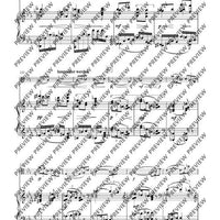 Variations D minor - Score and Parts